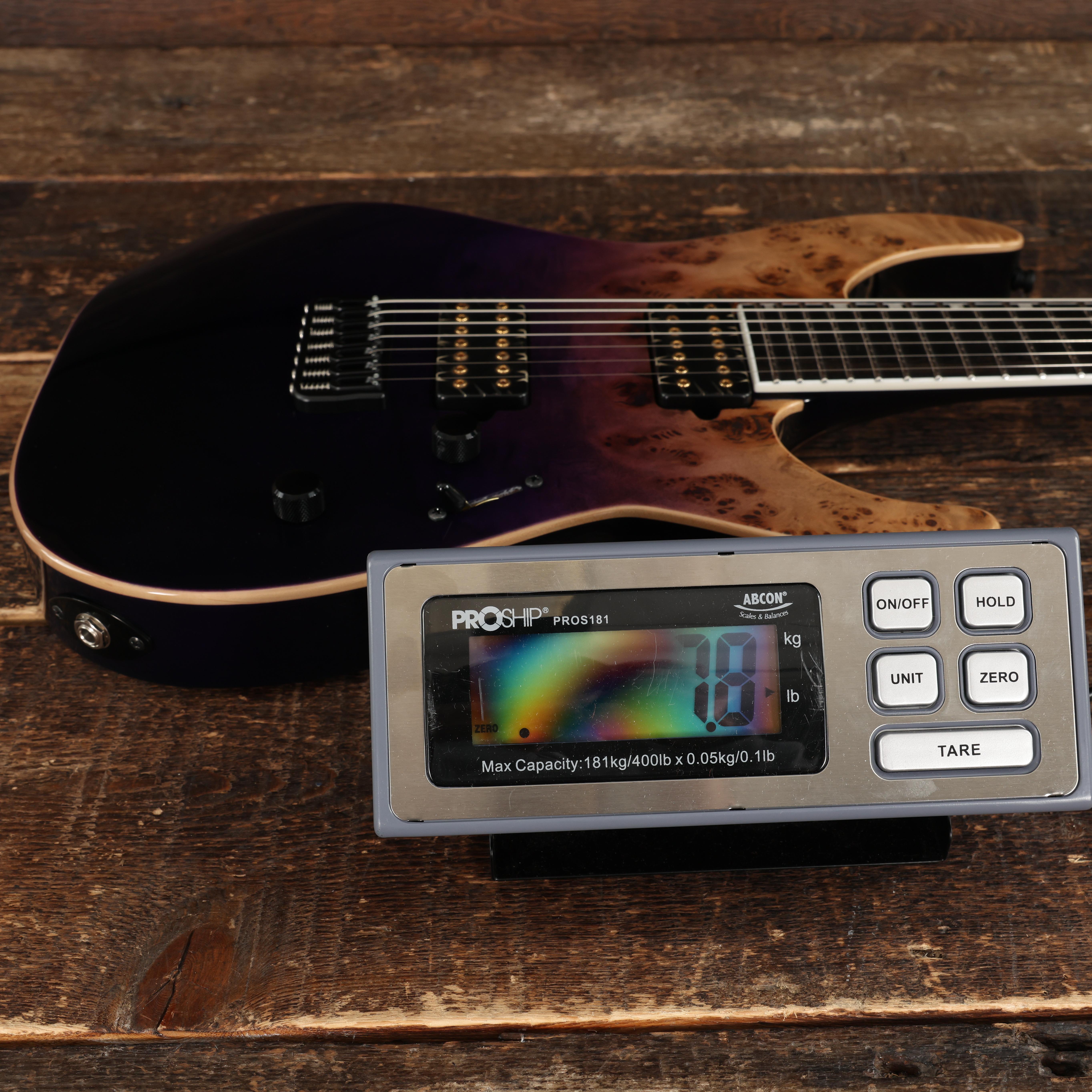ESP E-II M-II 7 NT in Purple Natural Fade - Andertons Music Co.